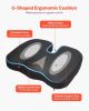 VEVOR Seat Cushion Memory Foam Seat Chair Cushion for Back Hip Pressure Relief