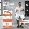 VEVOR Raised Toilet Seat, 7-Position Height Adjustment 19.3" - 25.2", 350lbs Weight Capacity, with Comfort Padded Aluminum Frame