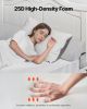 Bed Wedge Pillow 76"x10"x6" Plush Bed Gap Filler Headboard Fill 0-7" Gap