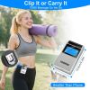 4 Channel TENS Unit with 8 Pads: 48 Modes & 20 Intensity Levels for Pain Relief & Muscle Training