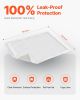 Disposable Underpads 24"x36" Incontinence Bed Pads for Bed Sofa Mattress 70 Pack